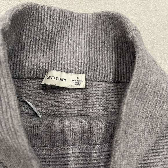 [M]Gentle Fawn Charcoal Turtleneck Sweater - Picture 4 of 8